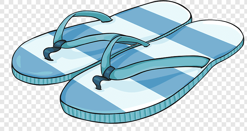 slipper shoe cartoon sneakers a pair of sandals png clip art